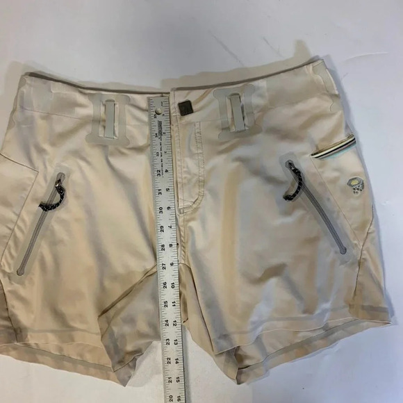Mountain Hardwear Women's Athletic Mid Rise Outdoor Stretch‎ Shorts SIze 10 - Picture 12 of 13